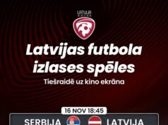 Futbols | Serbija – Latvija