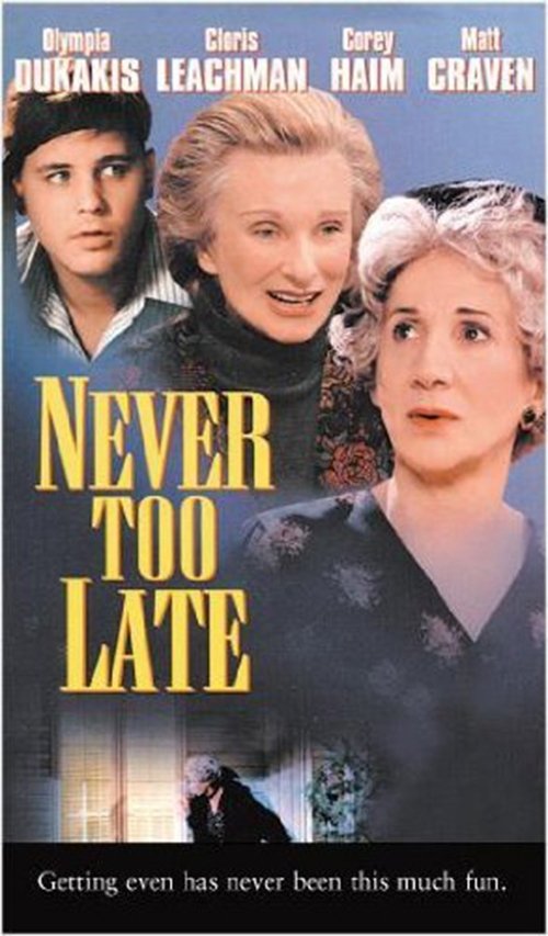 Never Too Late Never Too Late