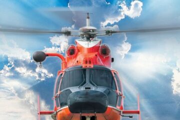 Straight Up Helicopters in Action