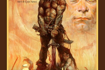 Frazetta Painting with Fire